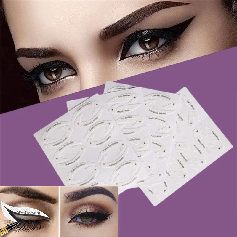 Cat Eyeliner - Molde para Delineado Profissional + Brinde de Molde para Sombra