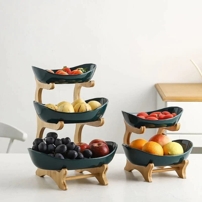 Fruteira de Mesa Bamboo™ | Linha Home Pacasa